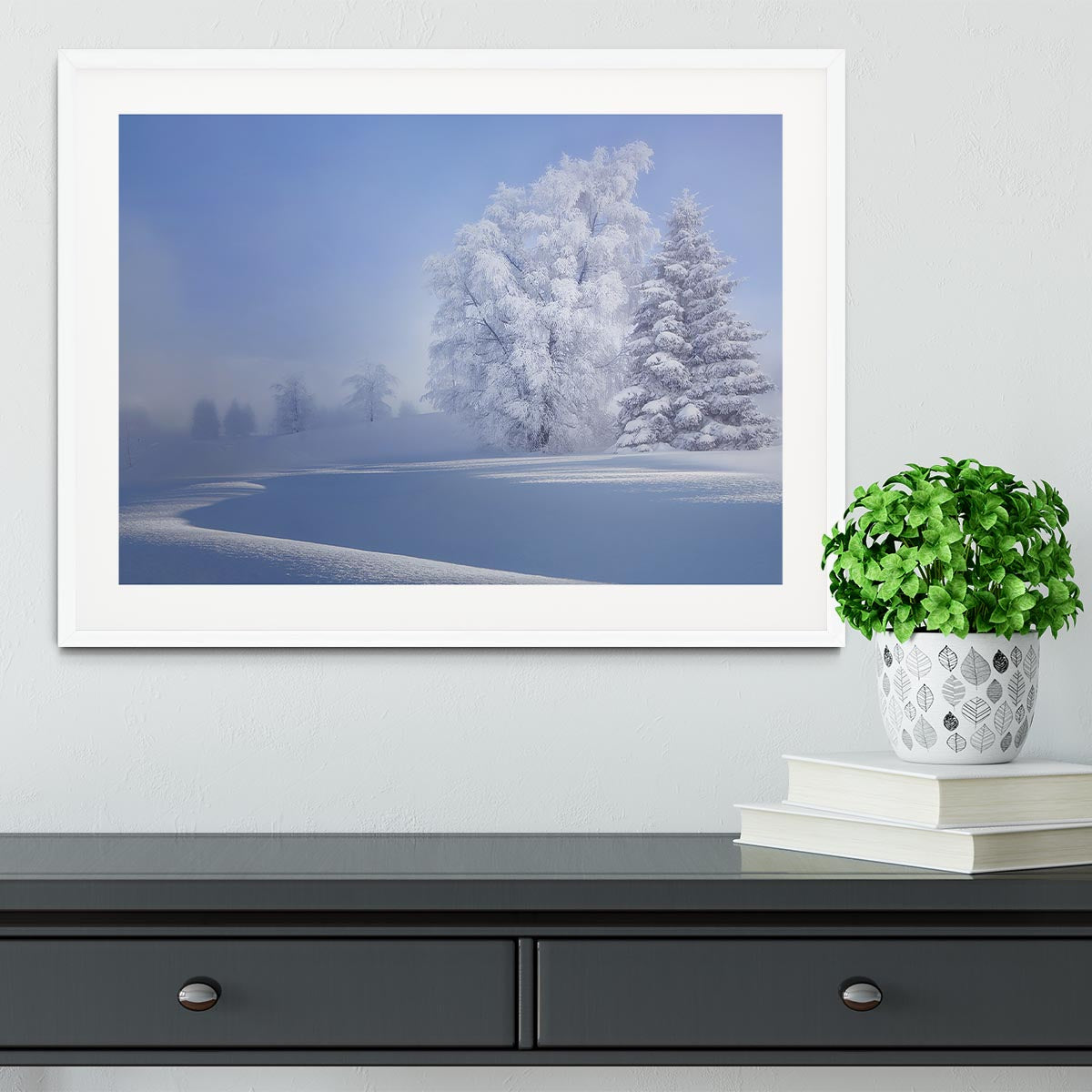 Crispy Morning Framed Print - Canvas Art Rocks - 5