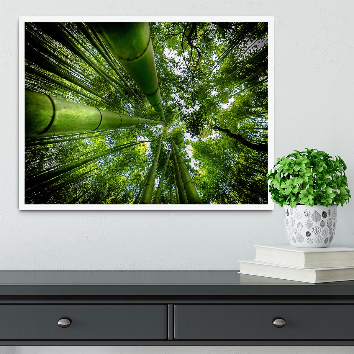 Arashiyama Framed Print - Canvas Art Rocks -6