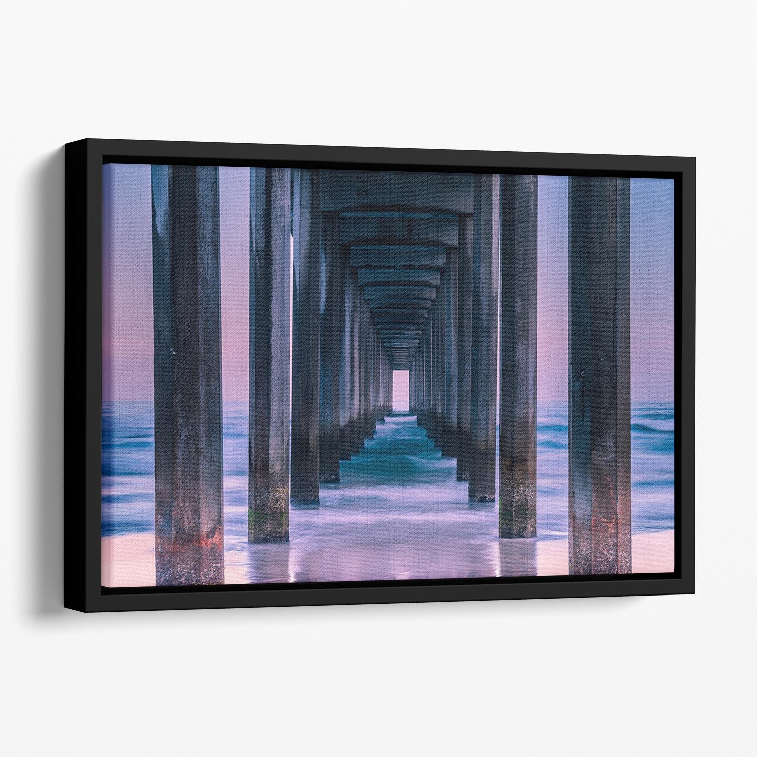 Vista Floating Framed Canvas - Canvas Art Rocks - 1