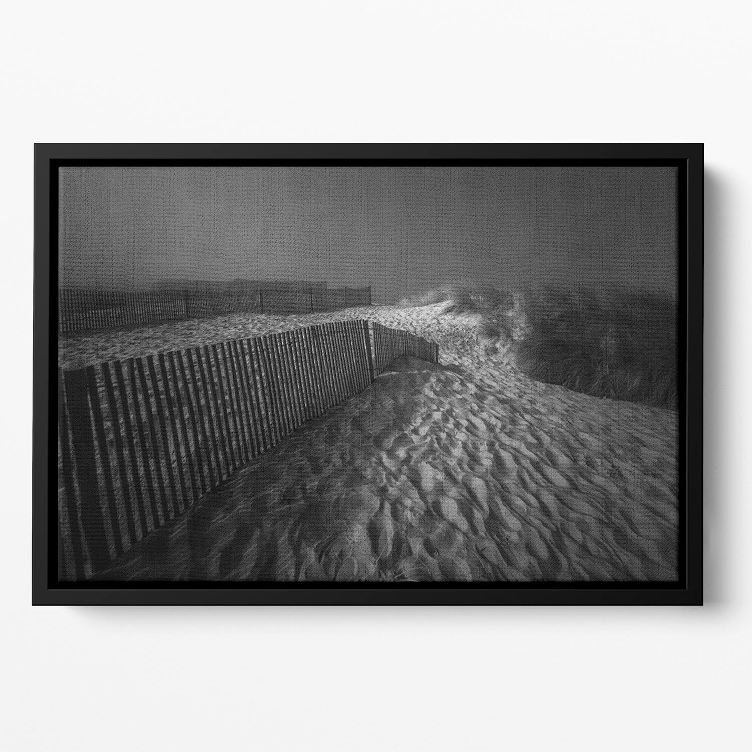 Where Shadows Lie Floating Framed Canvas - Canvas Art Rocks - 2