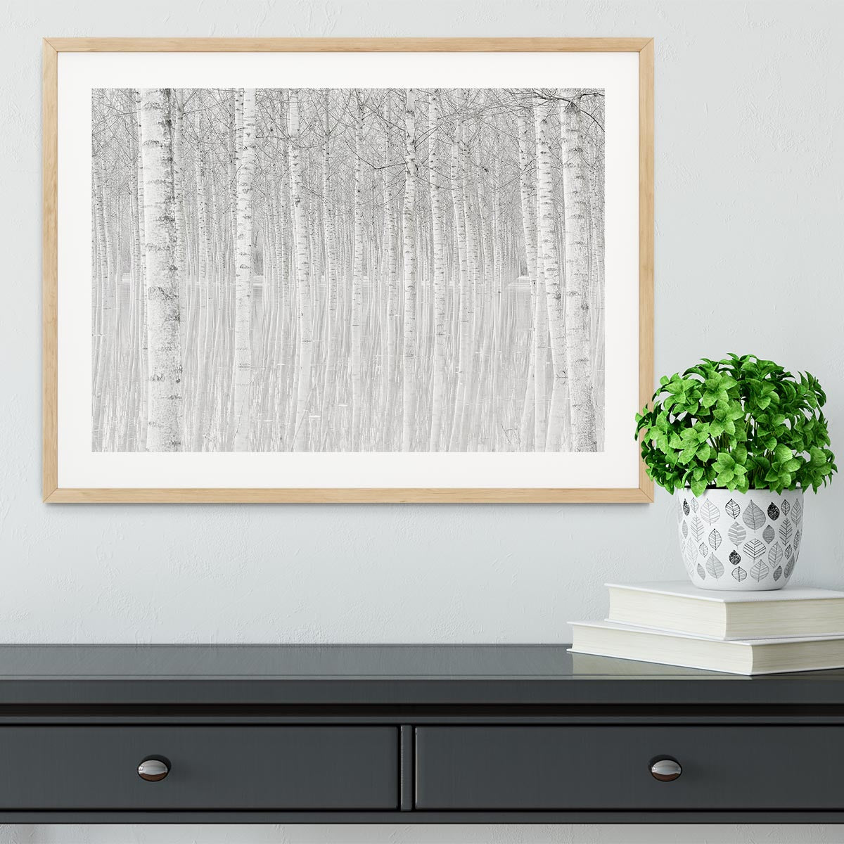 Trees Framed Print - Canvas Art Rocks - 3