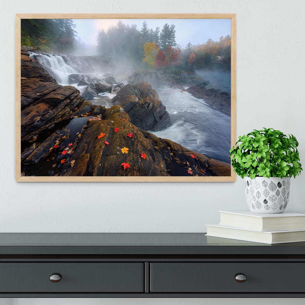 Autumn In Canada Framed Print - Canvas Art Rocks - 4