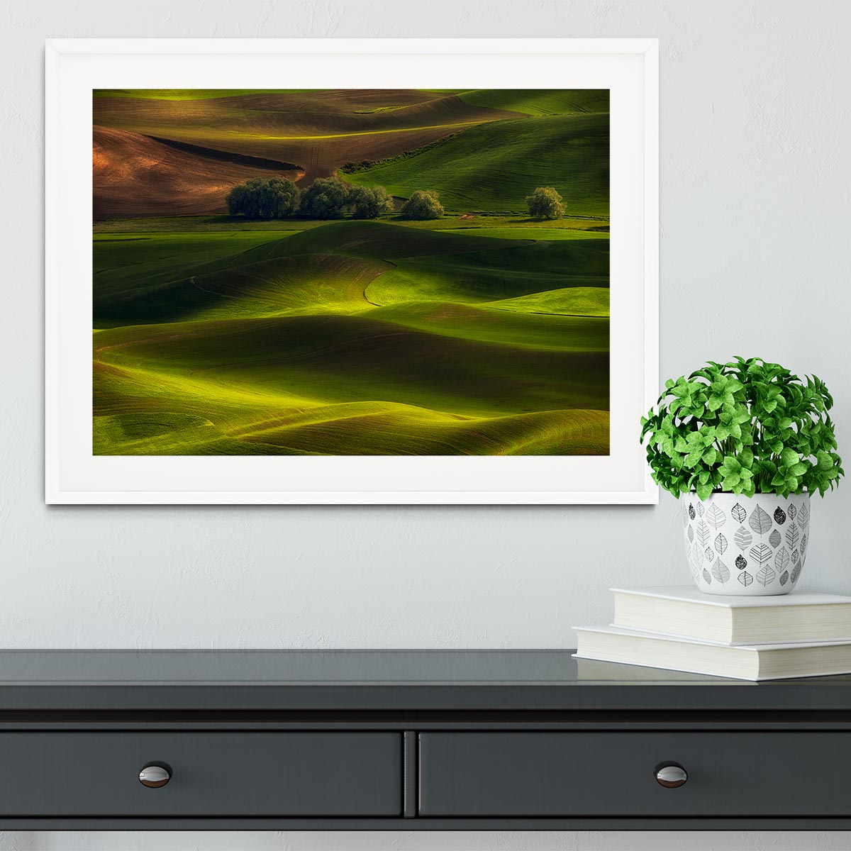 Spring In The Palouse Framed Print - Canvas Art Rocks - 5