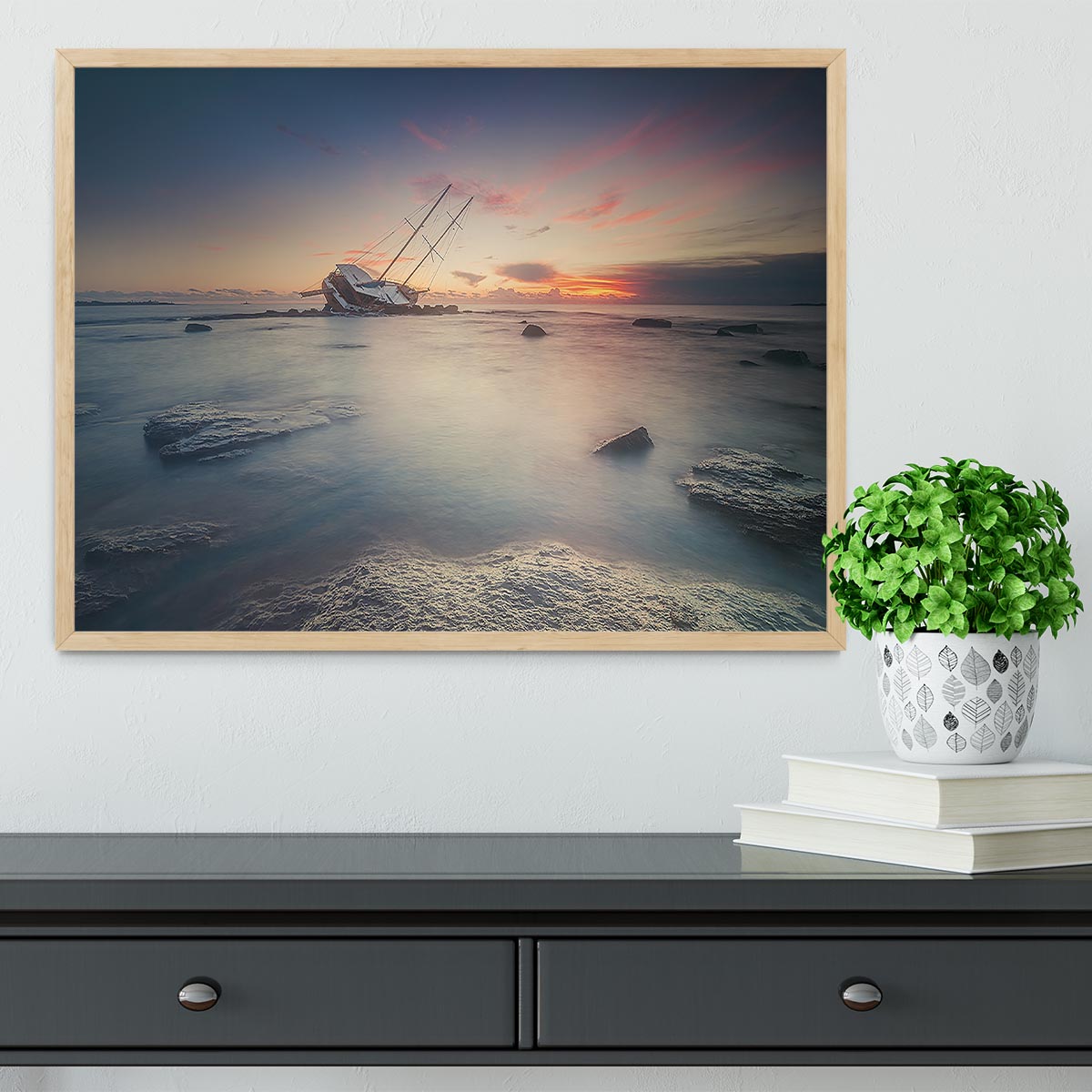 Adrift Framed Print - Canvas Art Rocks - 4