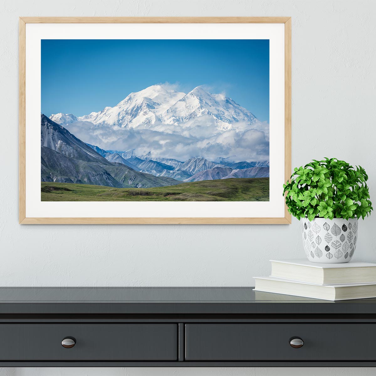 Mt Denali Alaska Framed Print - Canvas Art Rocks - 3