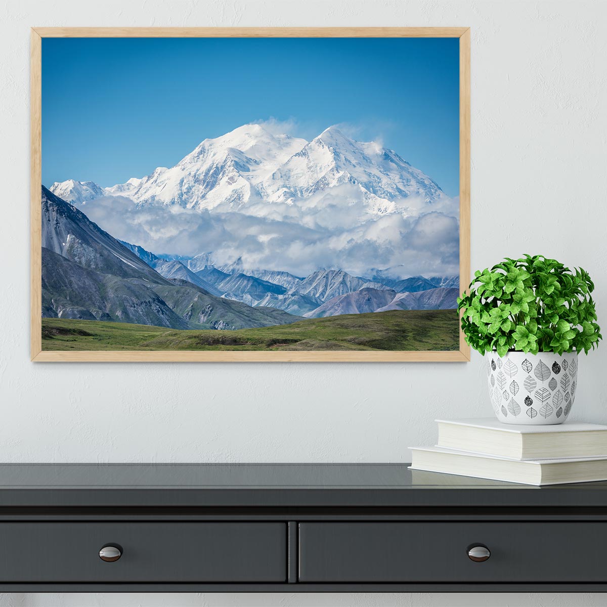 Mt Denali Alaska Framed Print - Canvas Art Rocks - 4