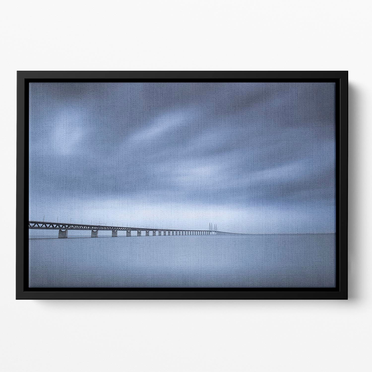 The Bridge Floating Framed Canvas - Canvas Art Rocks - 2