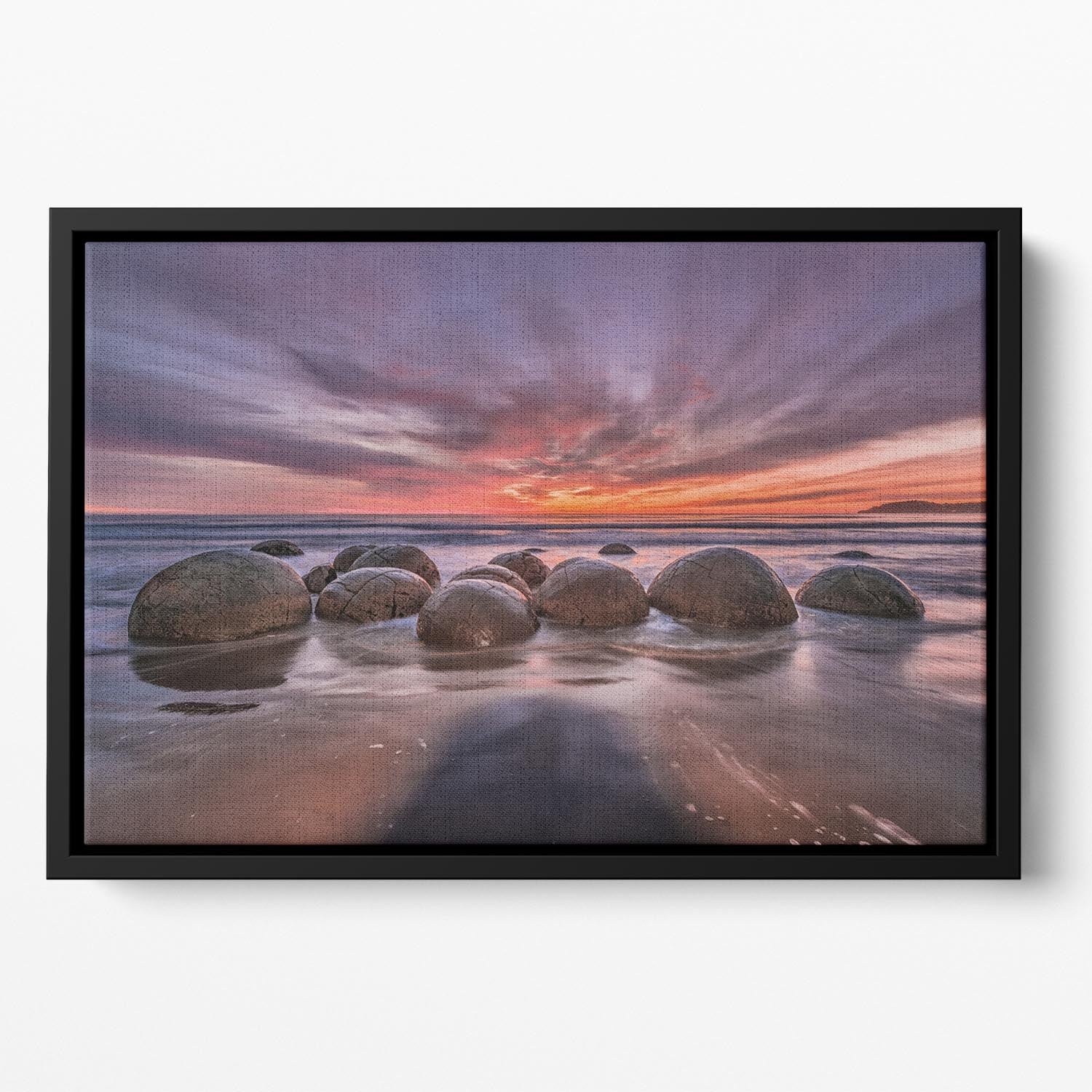 The Barrier Floating Framed Canvas - Canvas Art Rocks - 2