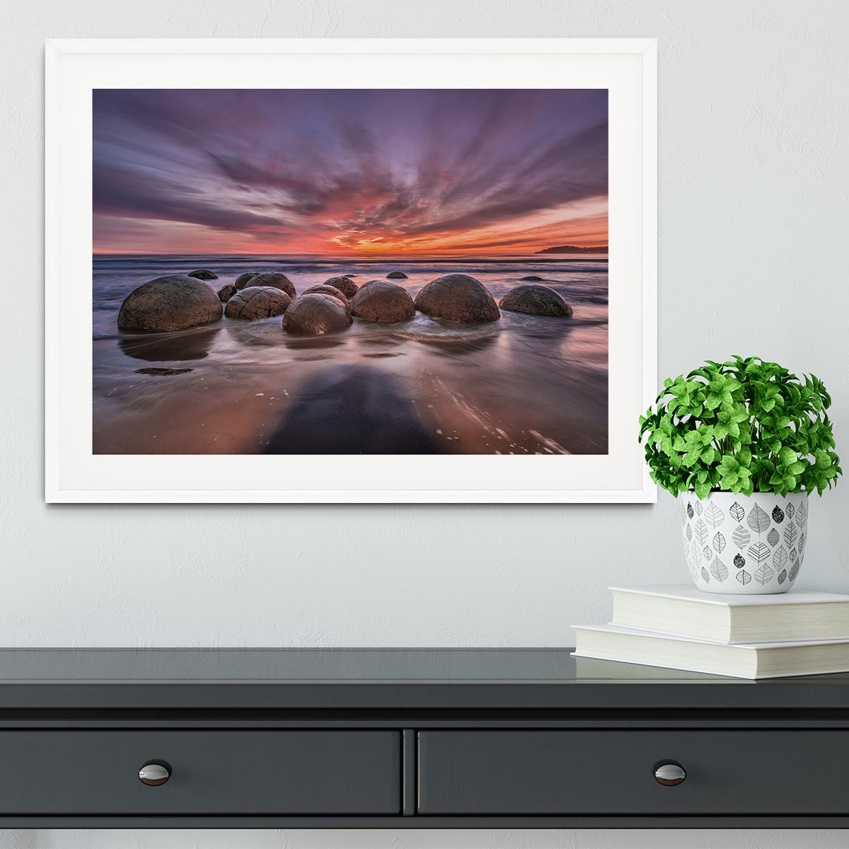 The Barrier Framed Print - Canvas Art Rocks - 5