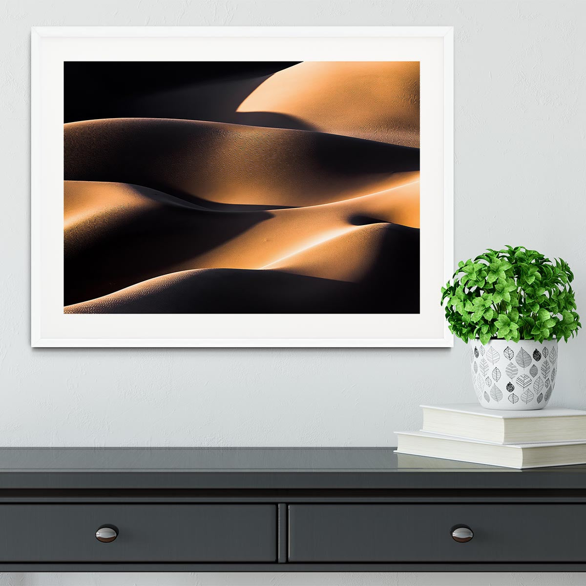 Wave Framed Print - Canvas Art Rocks - 5