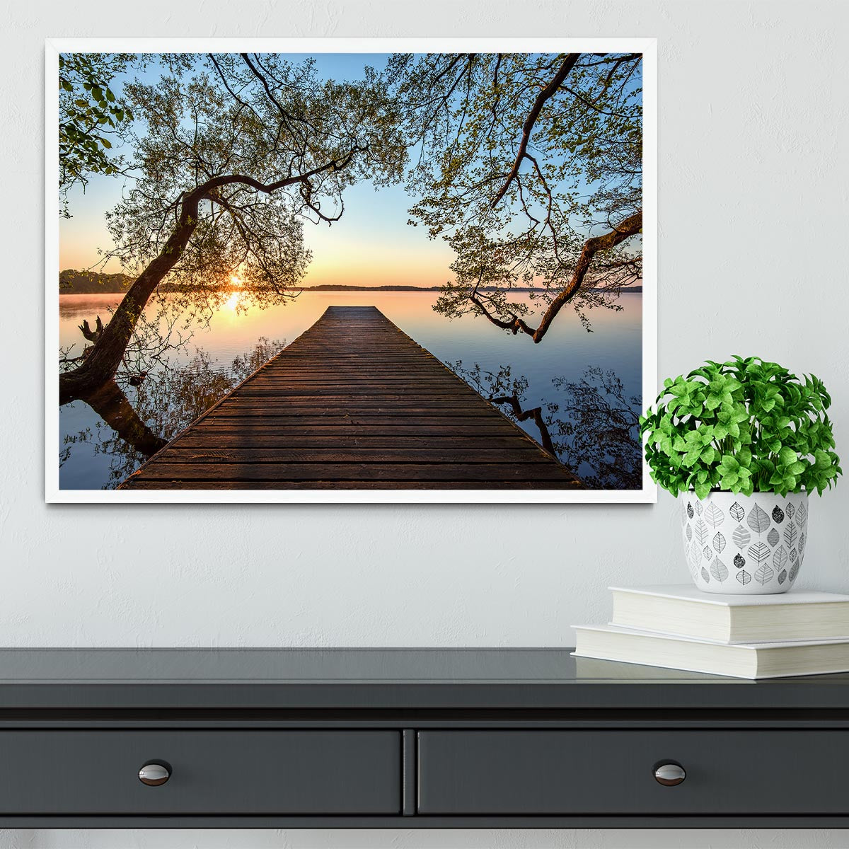 Framed Framed Print - Canvas Art Rocks -6