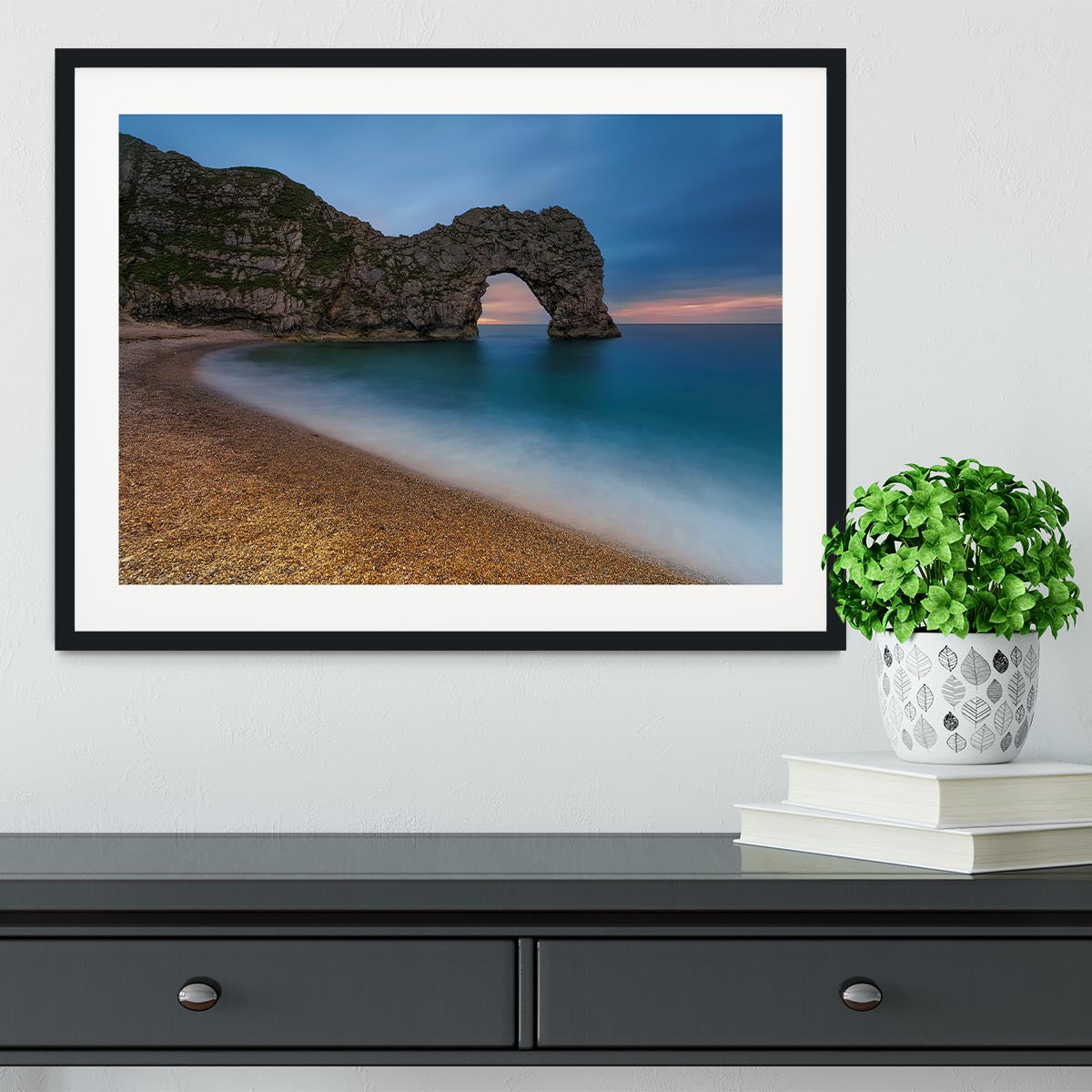 Dorset Framed Print - Canvas Art Rocks - 1