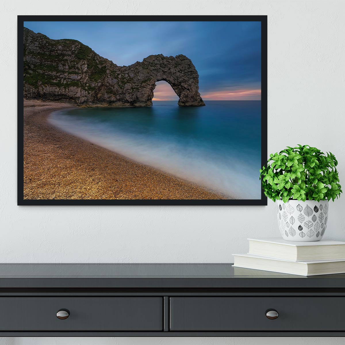 Dorset Framed Print - Canvas Art Rocks - 2