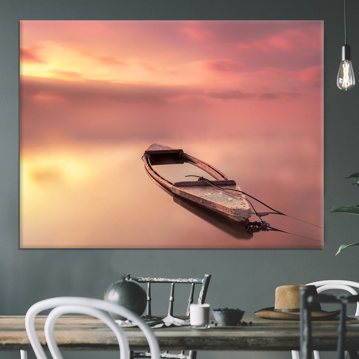 The Boat Canvas Print or Poster - Canvas Art Rocks - 3
