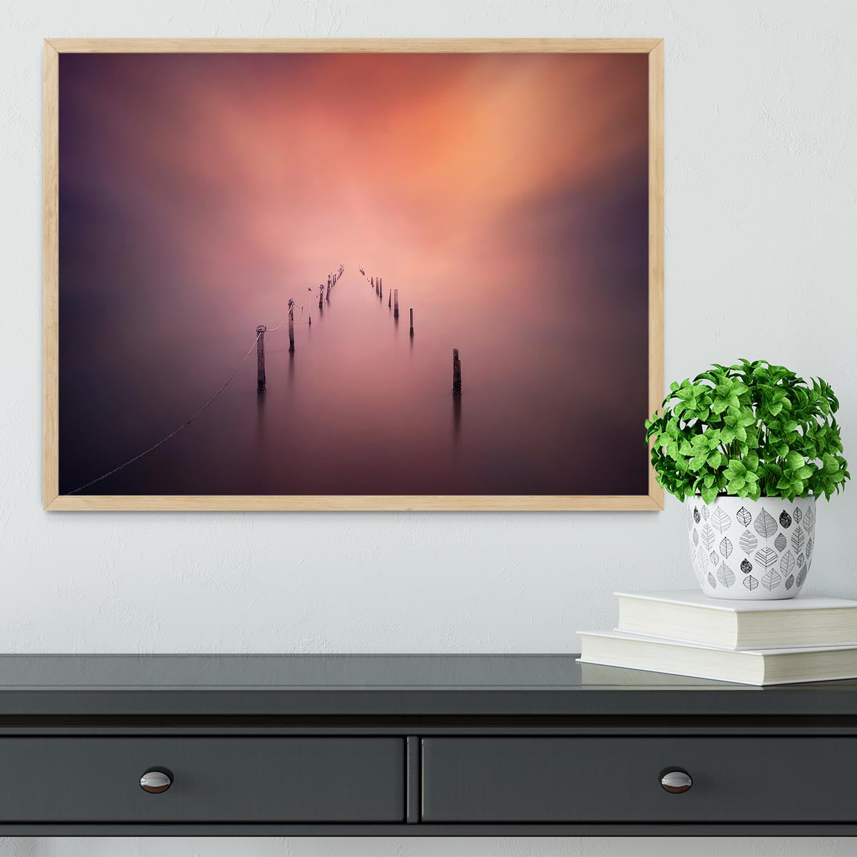 The Light Framed Print - Canvas Art Rocks - 4