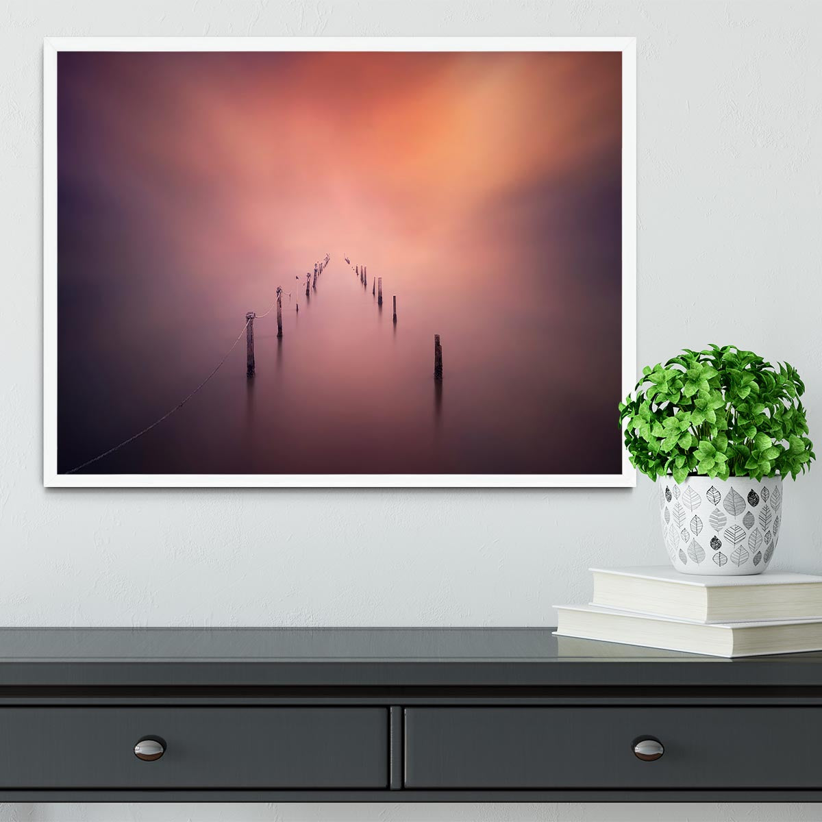 The Light Framed Print - Canvas Art Rocks -6