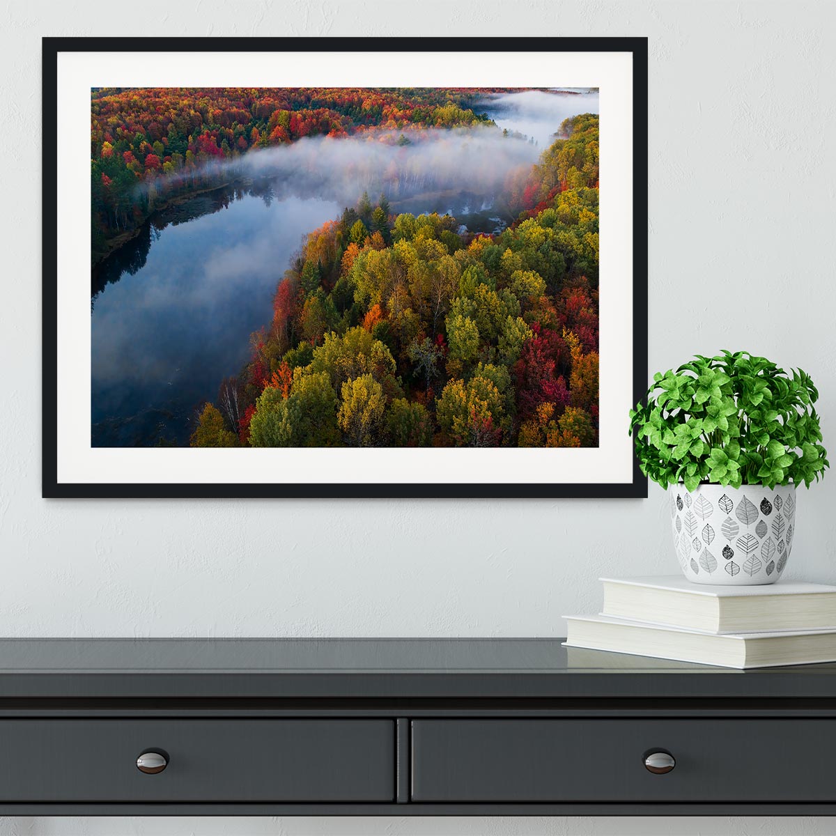 Autumn Symphony Ii Framed Print - Canvas Art Rocks - 1