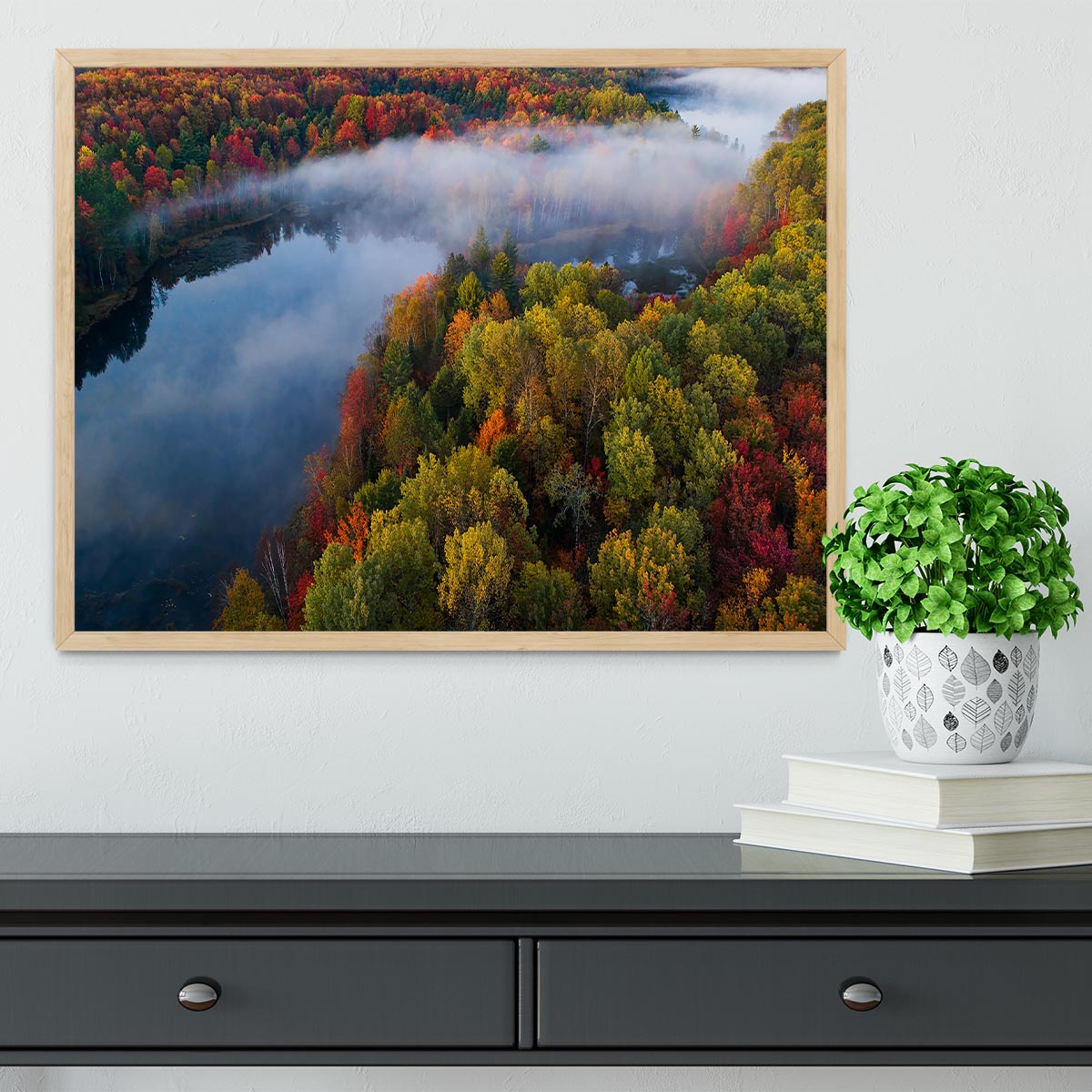 Autumn Symphony Ii Framed Print - Canvas Art Rocks - 4