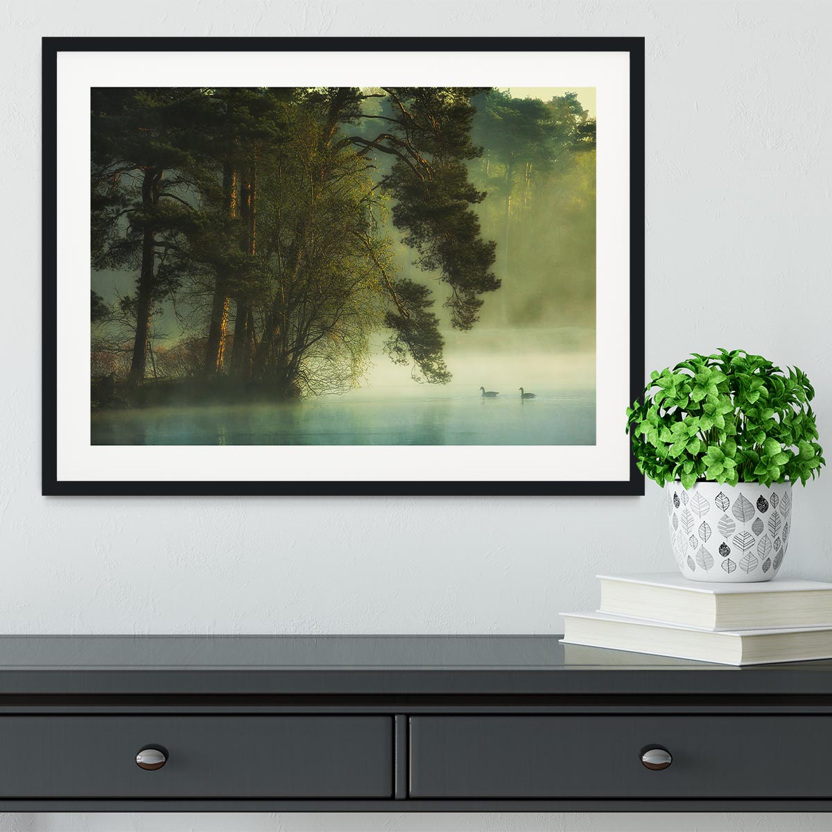 Dutch Fen Framed Print - Canvas Art Rocks - 1