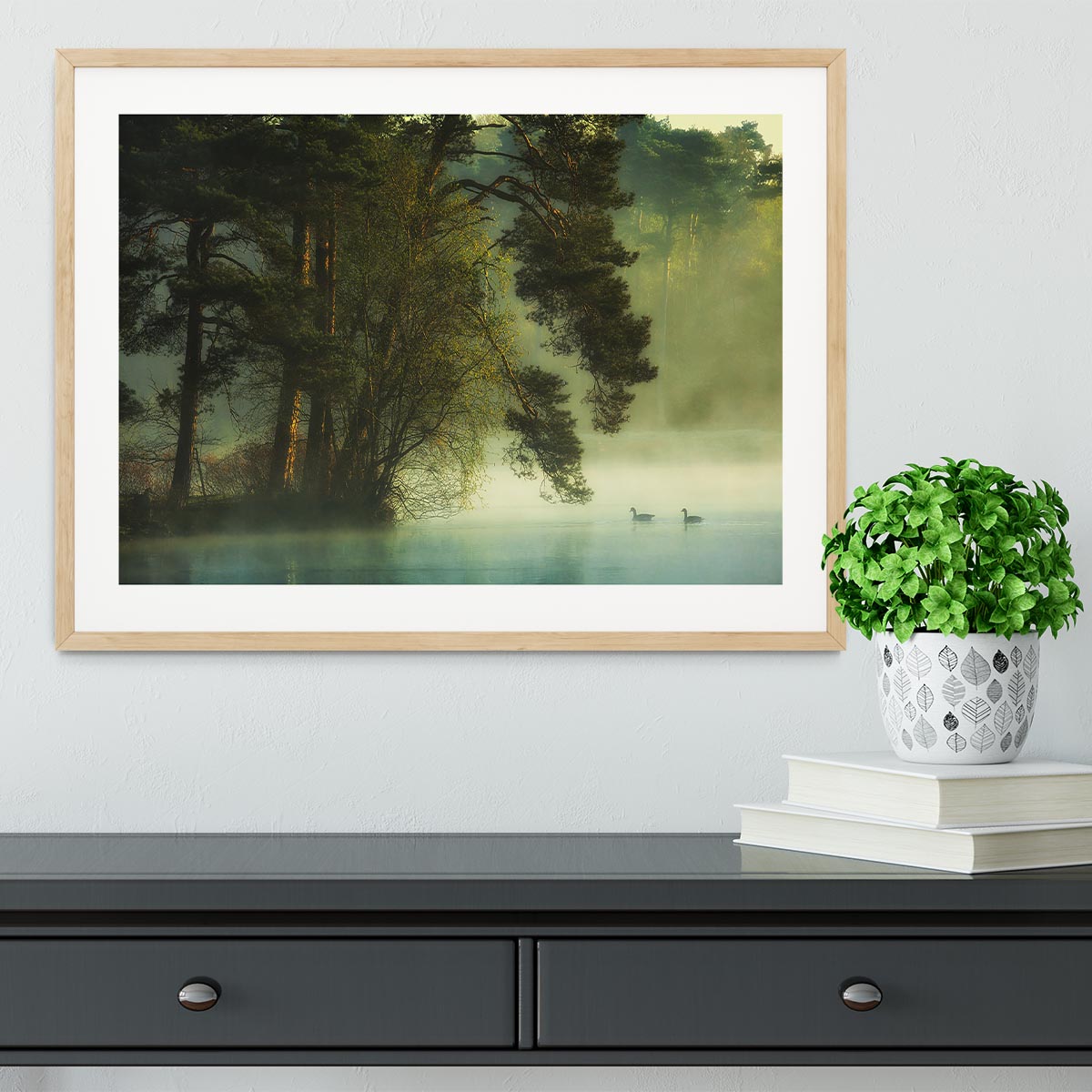 Dutch Fen Framed Print - Canvas Art Rocks - 3