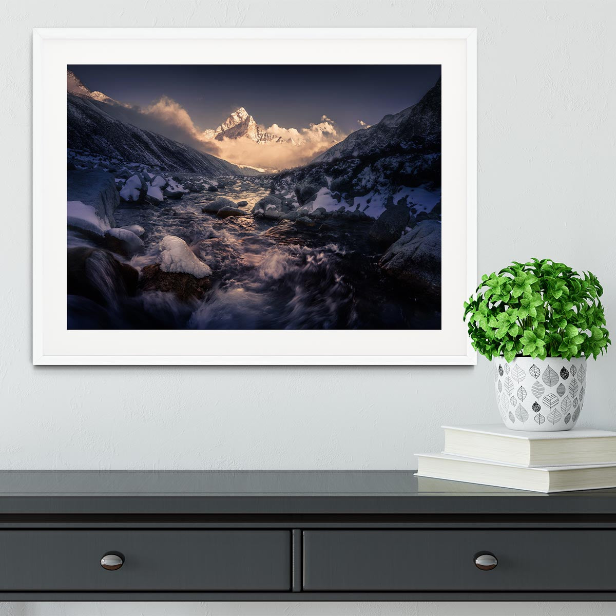 Ama Dablam Framed Print - Canvas Art Rocks - 5