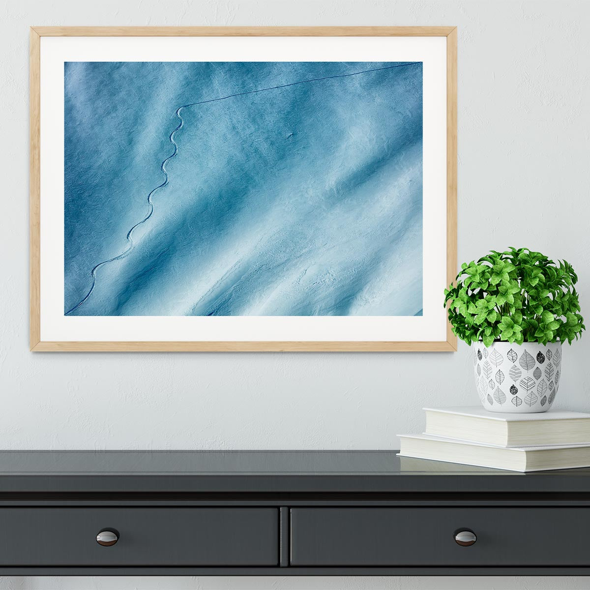 Wave Framed Print - Canvas Art Rocks - 3