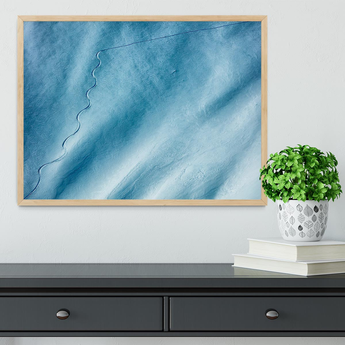 Wave Framed Print - Canvas Art Rocks - 4