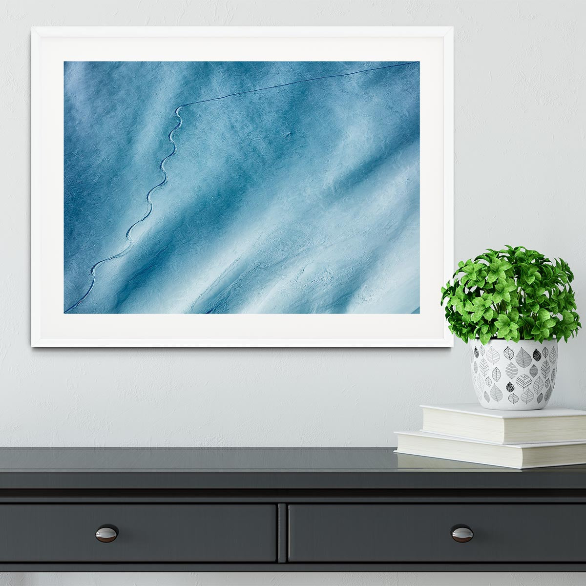 Wave Framed Print - Canvas Art Rocks - 5