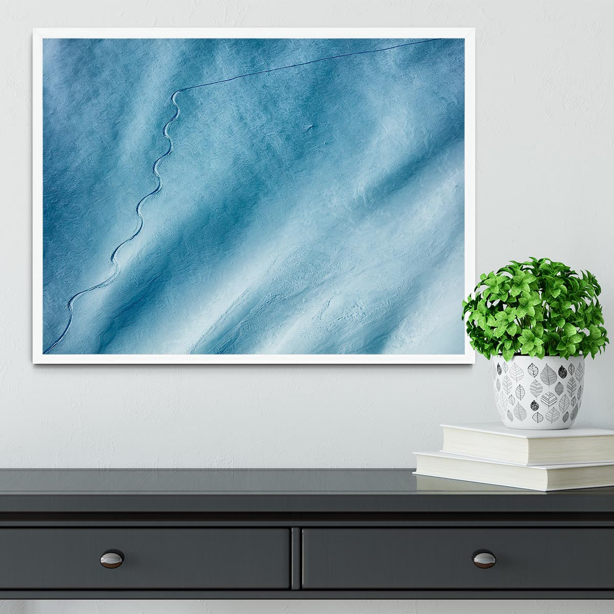 Wave Framed Print - Canvas Art Rocks -6