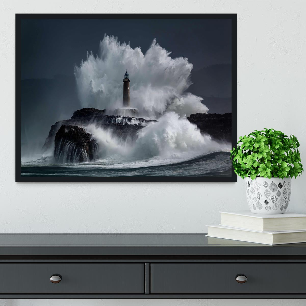 Comb Framed Print - Canvas Art Rocks - 2