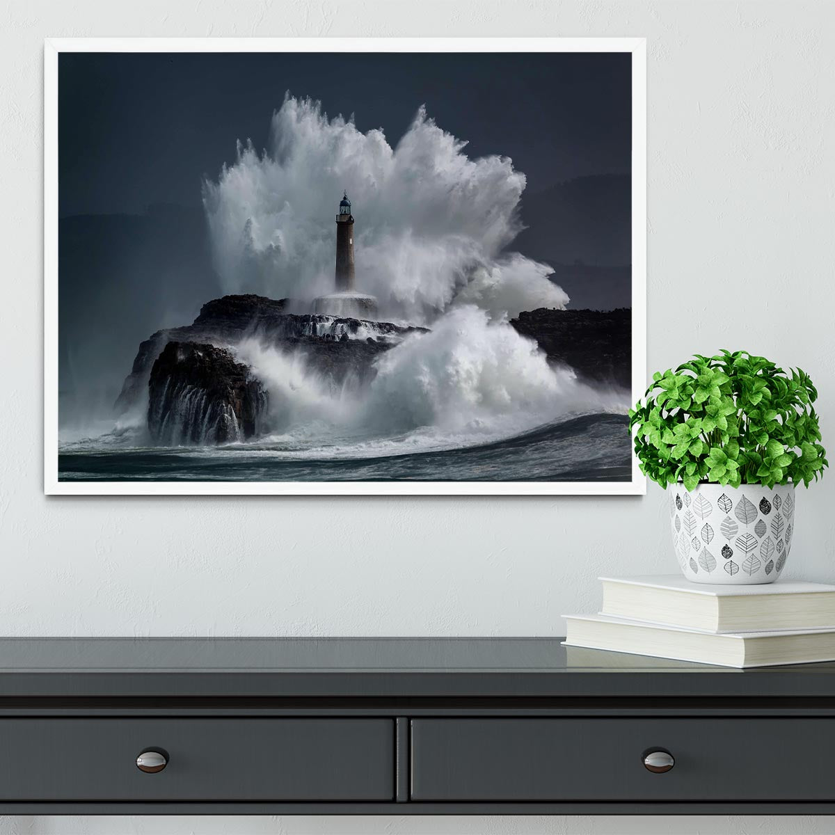 Comb Framed Print - Canvas Art Rocks -6