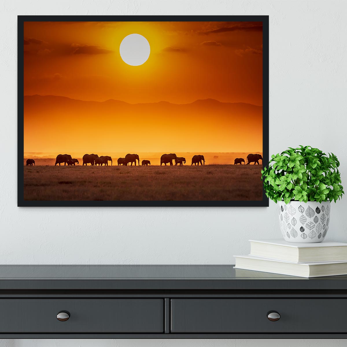 Sunrise Parade Framed Print - Canvas Art Rocks - 2