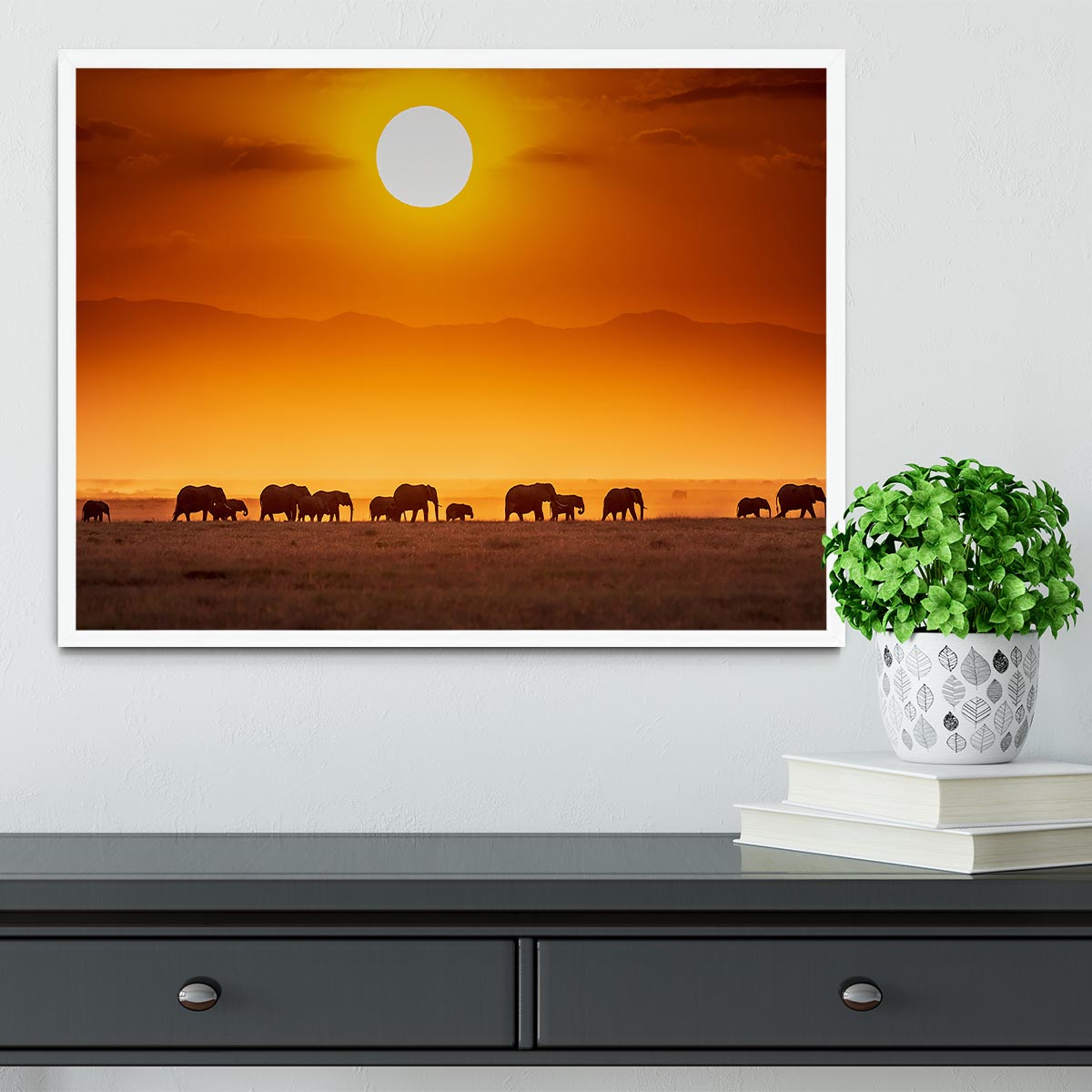 Sunrise Parade Framed Print - Canvas Art Rocks -6