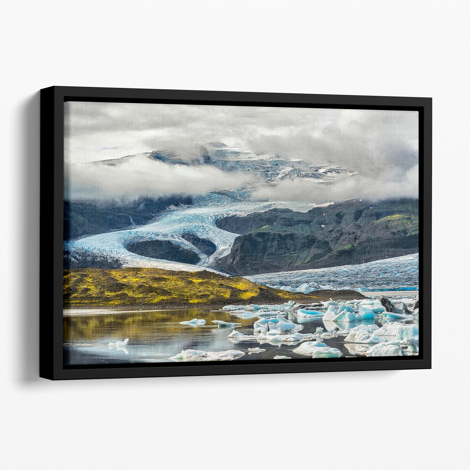 Japkulsairla Floating Framed Canvas - Canvas Art Rocks - 1