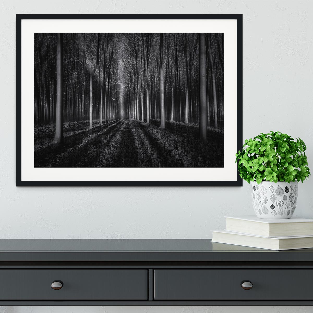 Into The Forest Framed Print - Canvas Art Rocks - 1