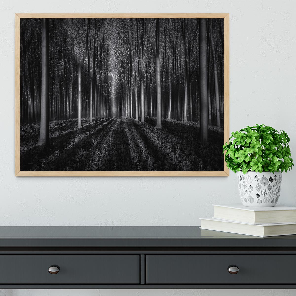 Into The Forest Framed Print - Canvas Art Rocks - 4