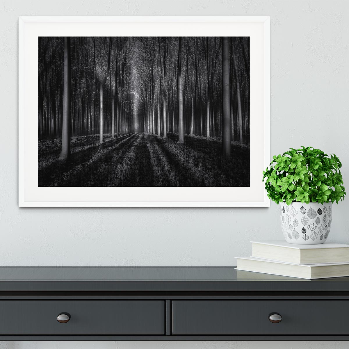 Into The Forest Framed Print - Canvas Art Rocks - 5