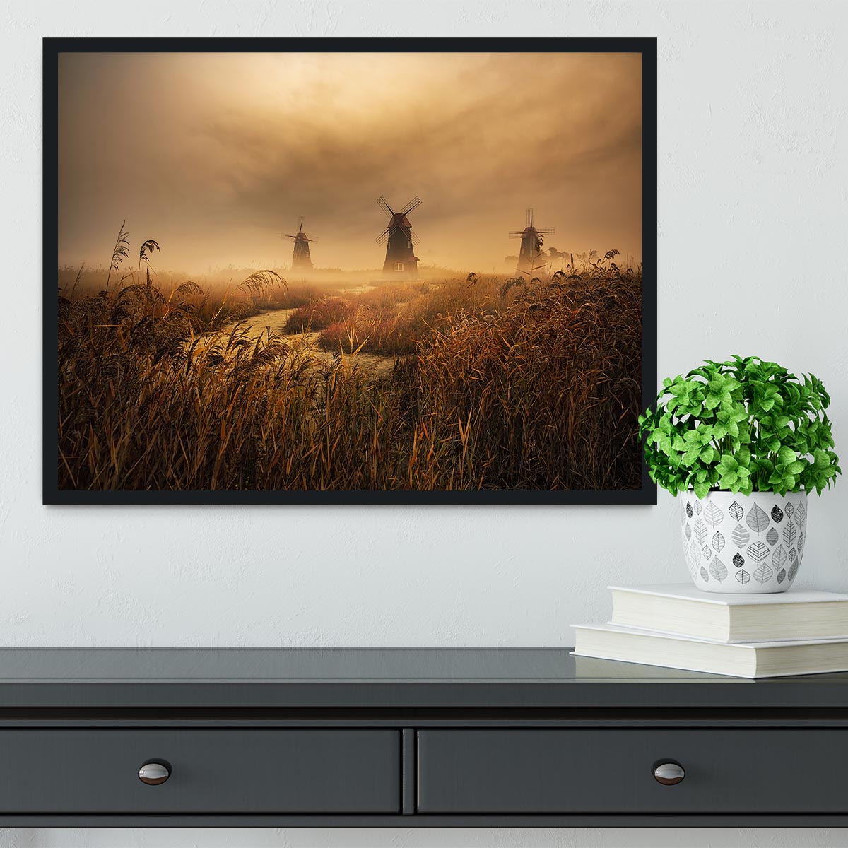 A Fascinating Morning Framed Print - Canvas Art Rocks - 2