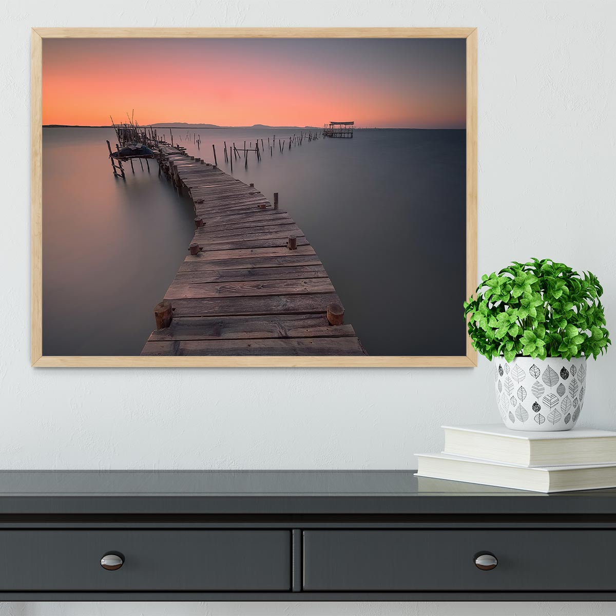 Palafitte Framed Print - Canvas Art Rocks - 4