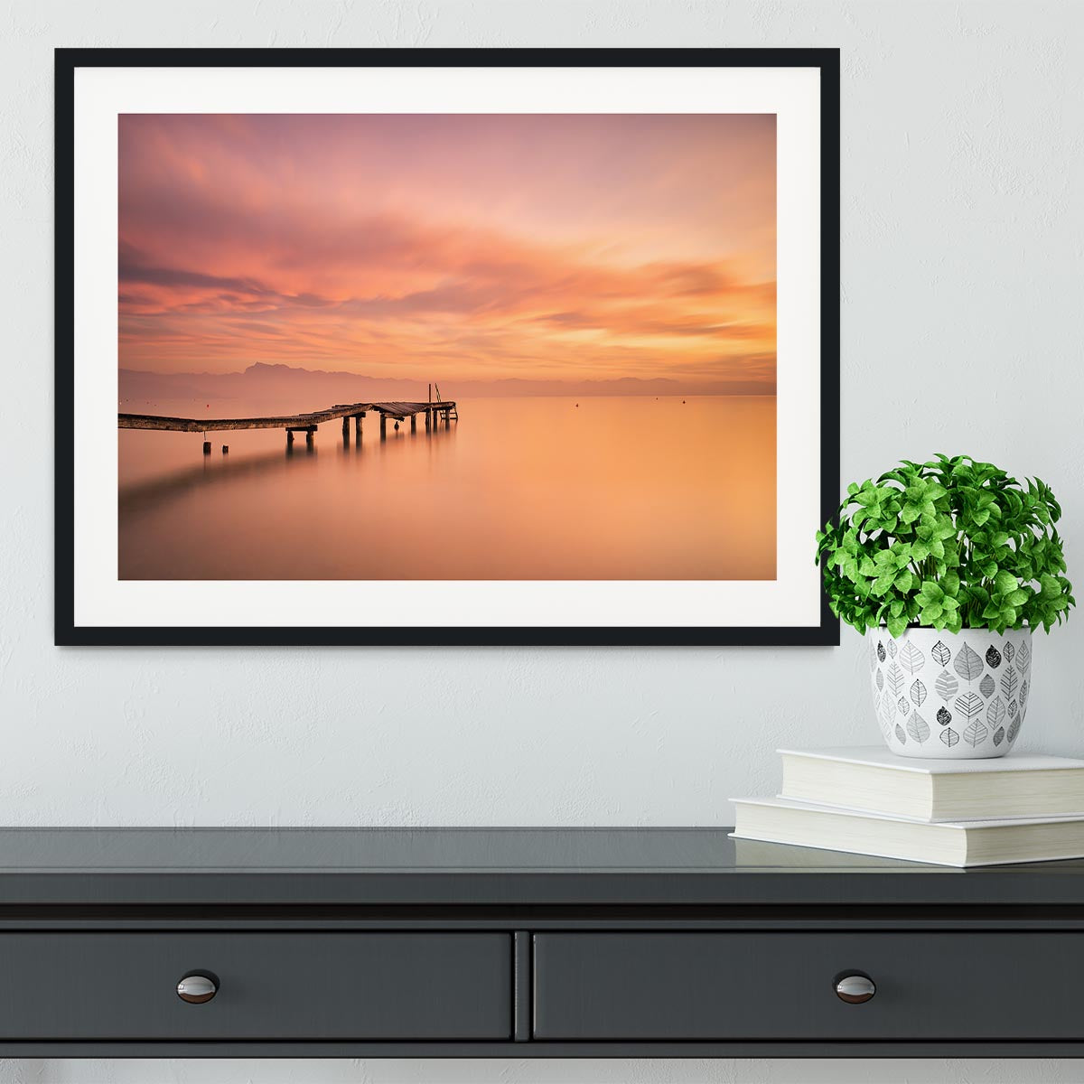 Garda Lake Framed Print - Canvas Art Rocks - 1