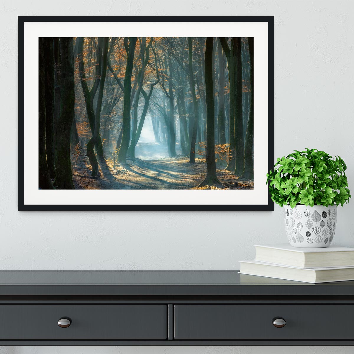 Cold Light Framed Print - Canvas Art Rocks - 1