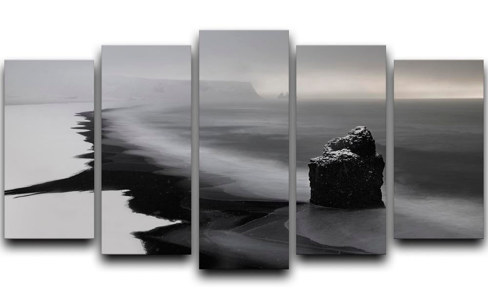 Dyrholaey 5 Split Panel Canvas - Canvas Art Rocks - 1