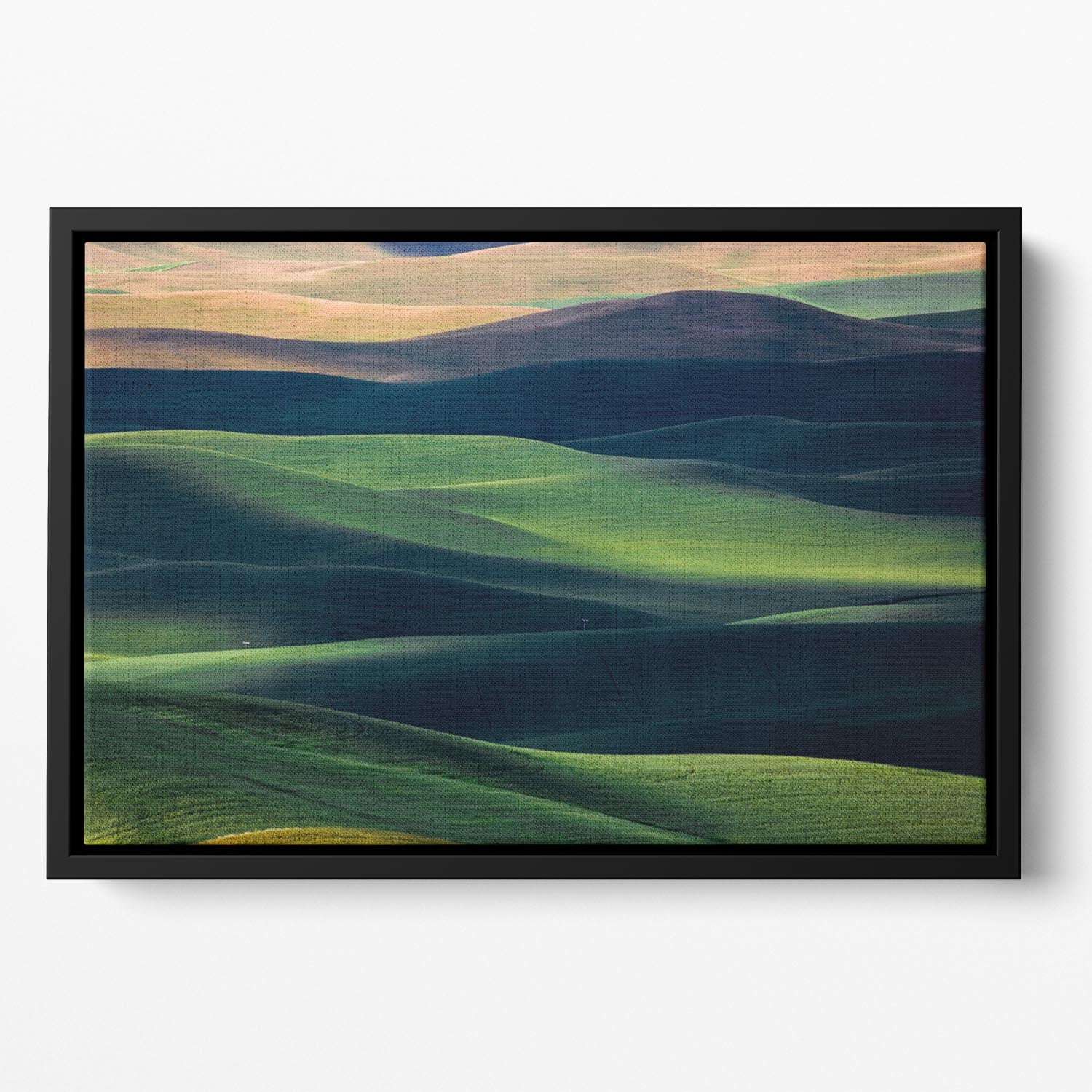 Flow Floating Framed Canvas - Canvas Art Rocks - 2