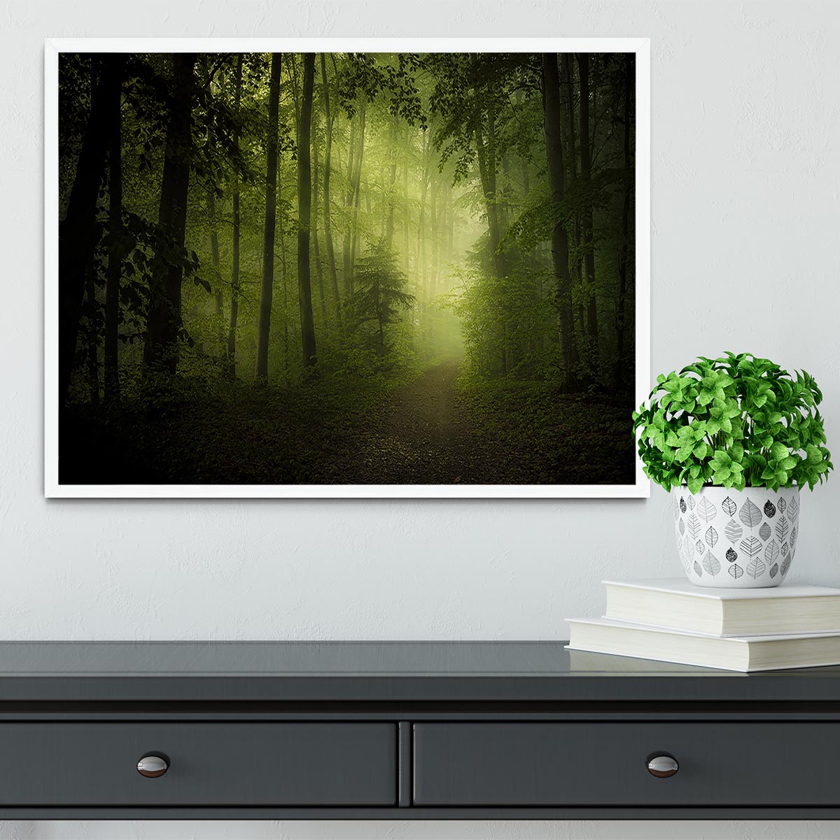 Spring Secret Framed Print - Canvas Art Rocks -6