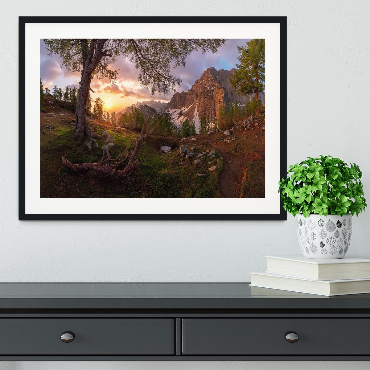 Magical Morning Framed Print - Canvas Art Rocks - 1