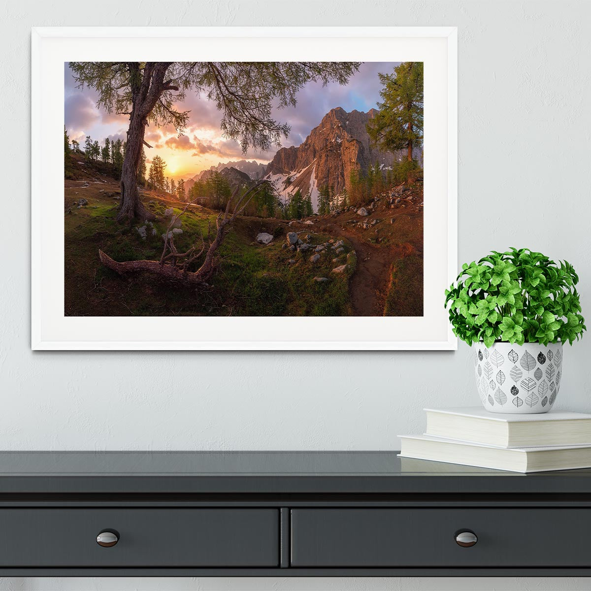 Magical Morning Framed Print - Canvas Art Rocks - 5