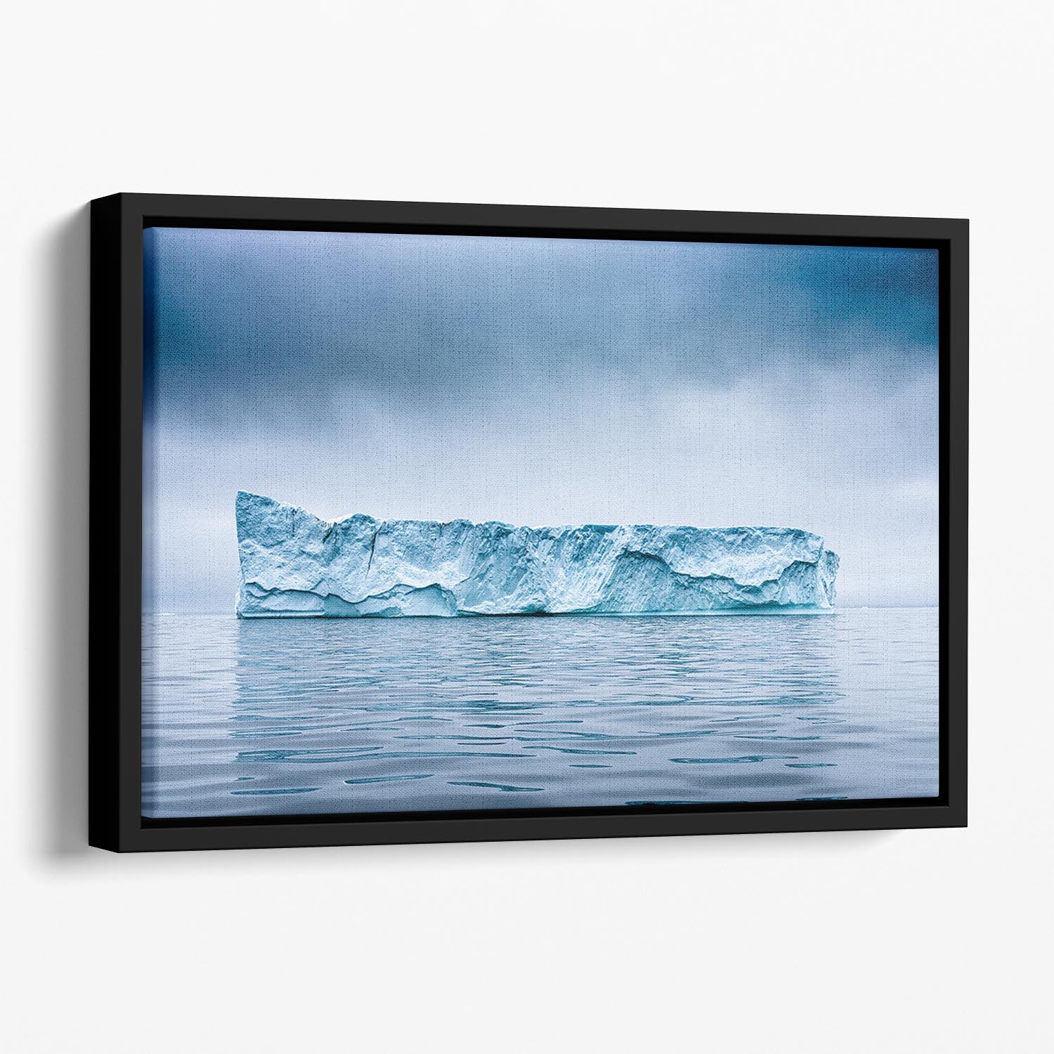 Rothko Berg Floating Framed Canvas - Canvas Art Rocks - 1