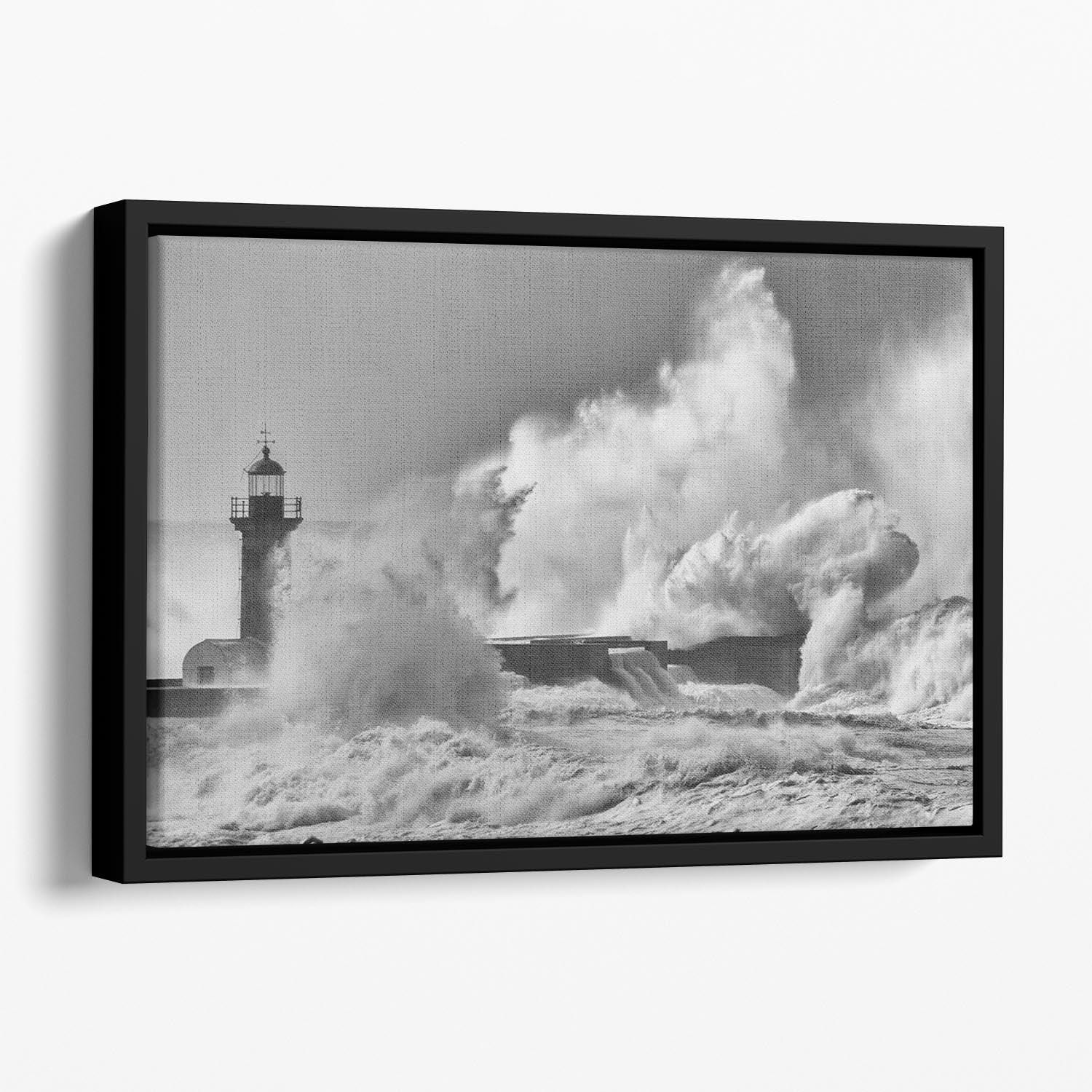 Whirlwind Floating Framed Canvas - Canvas Art Rocks - 1