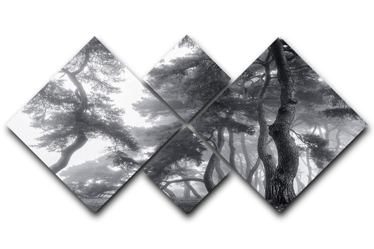 Endure For A Hundred Years 4 Square Multi Panel Canvas - Canvas Art Rocks - 1