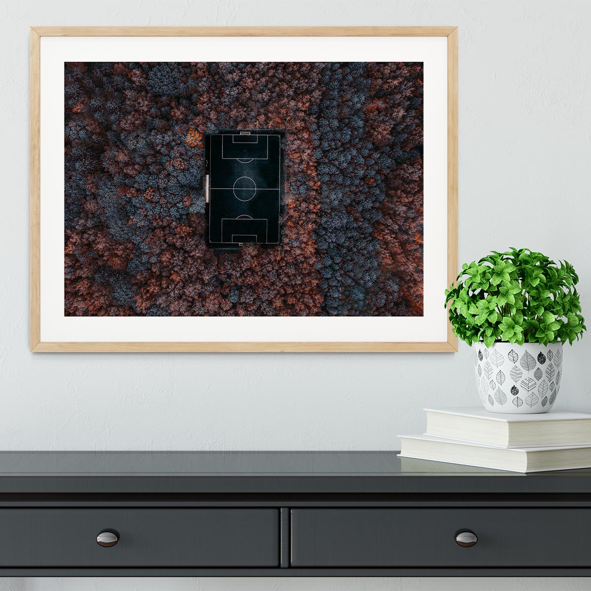 Playing In The Forest Framed Print - 1x - 3